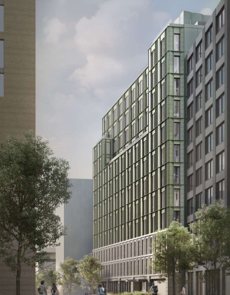 Rendering of 29-15 40th Road. Designed by Fogarty Finger Architects